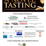 A Novel Tasting (Fundraiser for Birmingham Public Library)