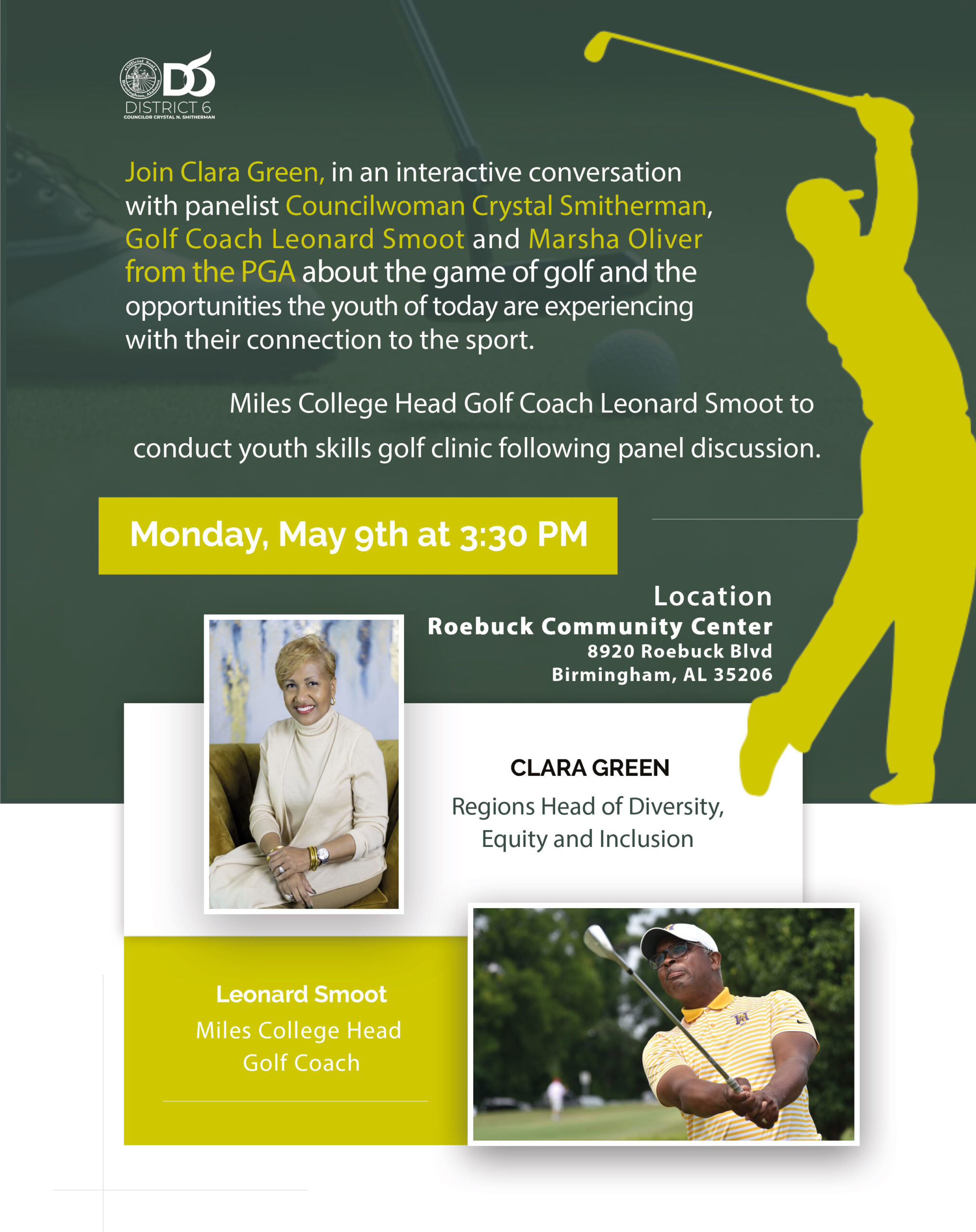 Panel Discussion About Diversity, Equity and Inclusion and Youth Golf