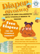 Diaper Giveaway - Must register in advance!