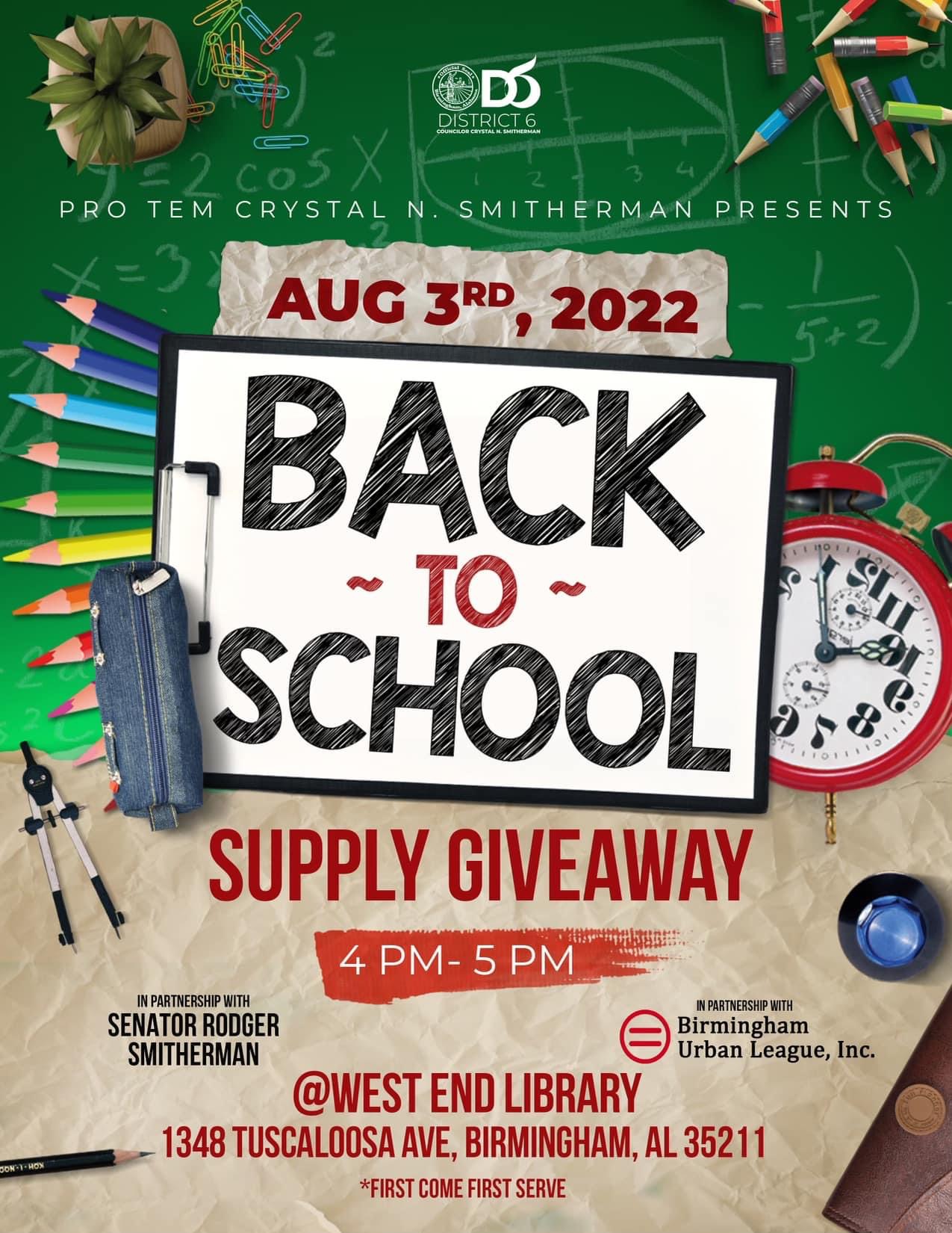 Back To School Supply Giveaway!