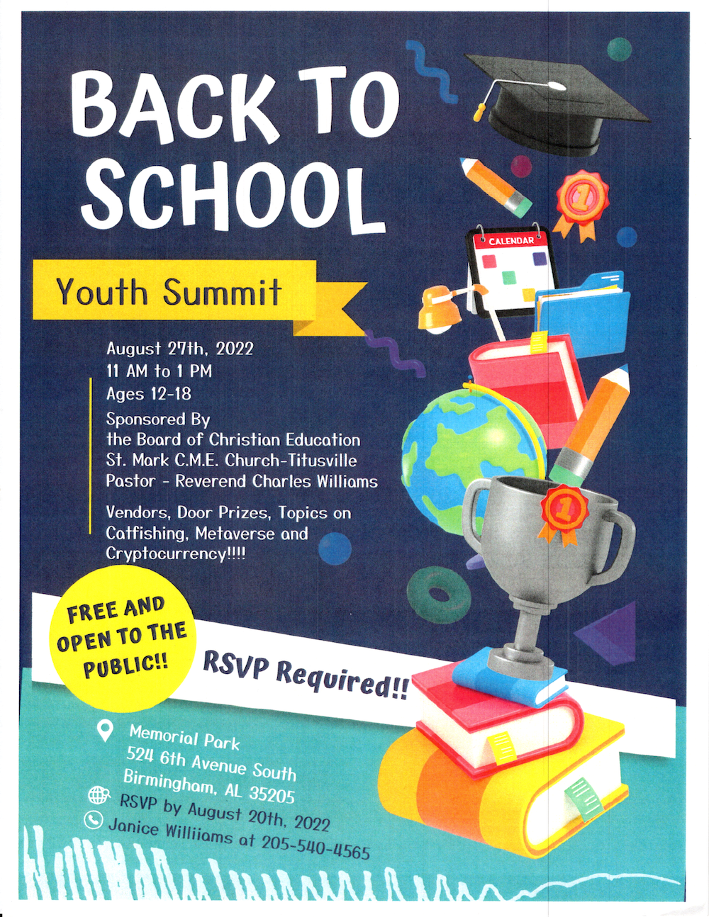 BACK TO SCHOOL Youth Summit