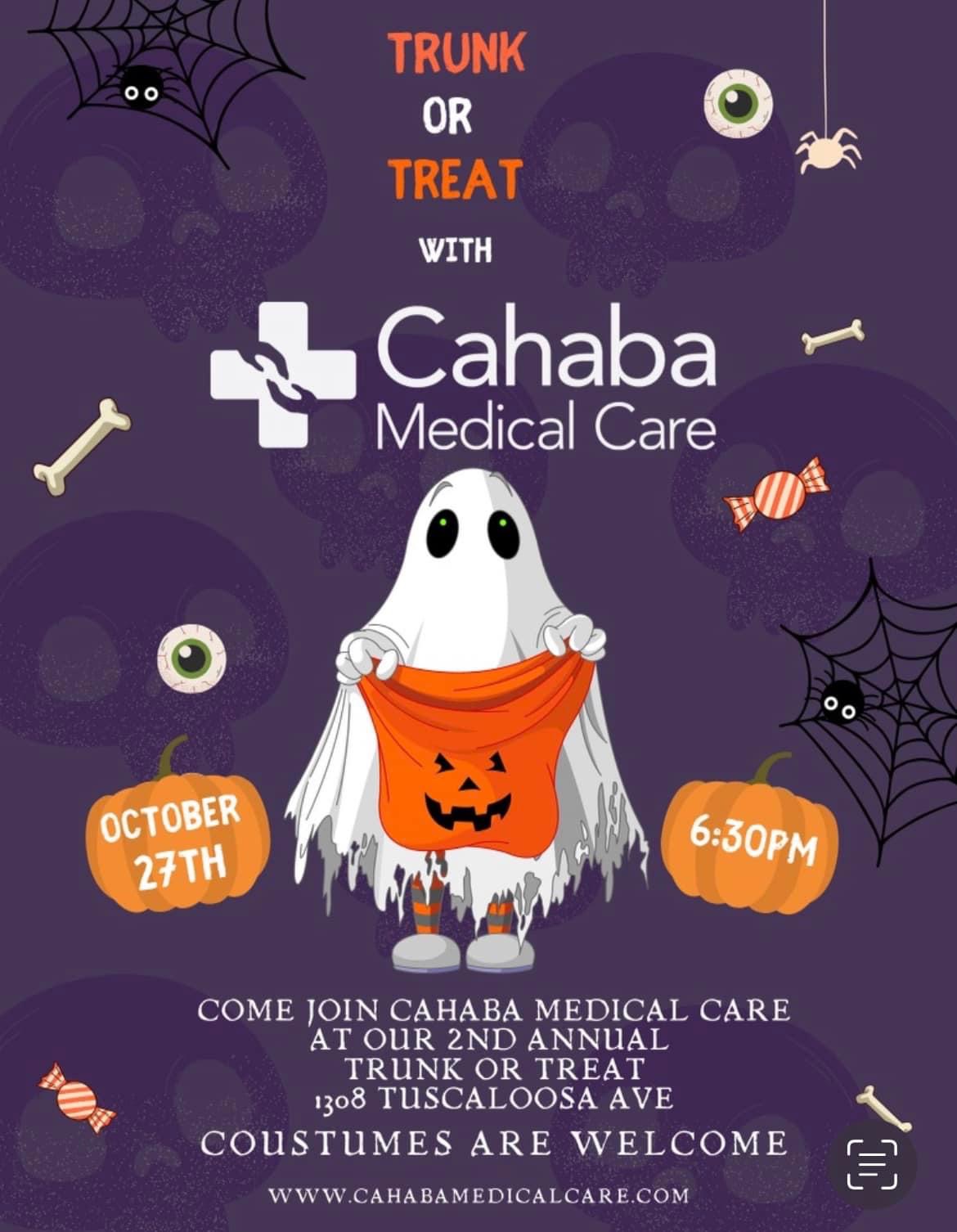 Trick or Treat with Cahaba Medical Care