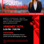 District 6 Town Hall South Neighborhoods