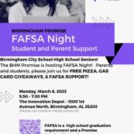 Free Application for Federal Student Aid (FAFSA) Night
