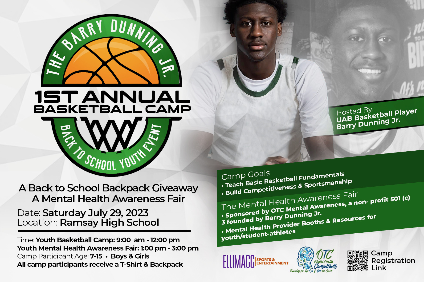 The Barry Dunning Jr. Back to School Youth Event