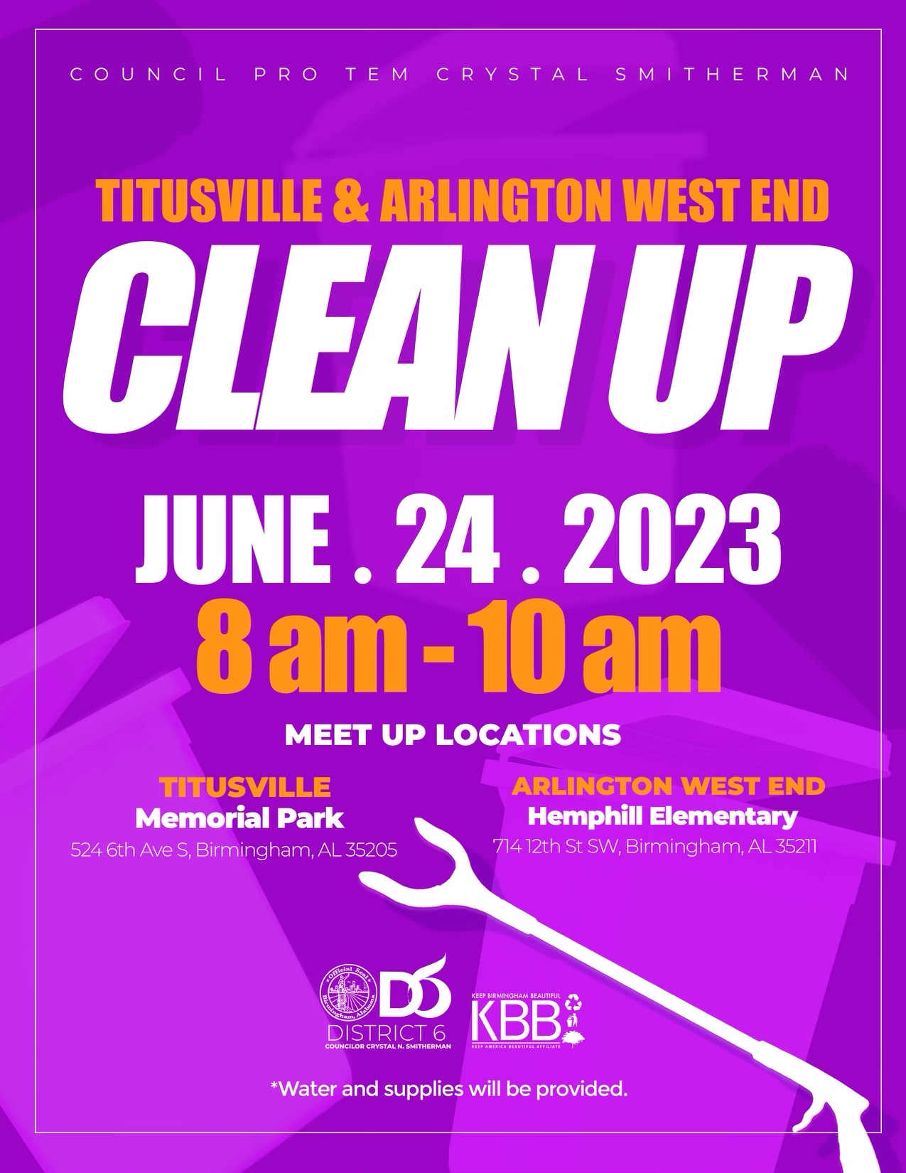 Titusville & Arlington West End CleanUp