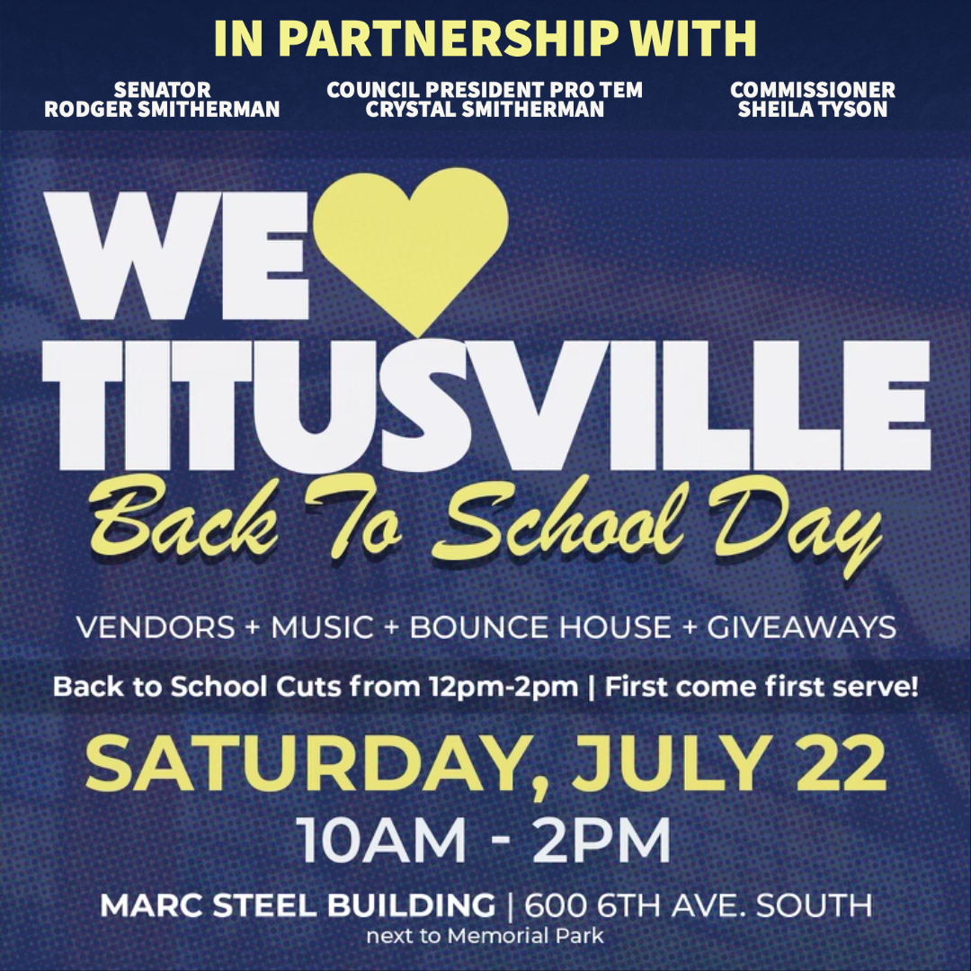WE LOVE TITUSVILLE Back to School Day