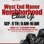 West End Manor Neighborhood Clean-Up!